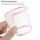 360° Grad Hülle Xiaomi Redmi A3 Rundum vollschutz Integriertem Displayschutz Rosa
