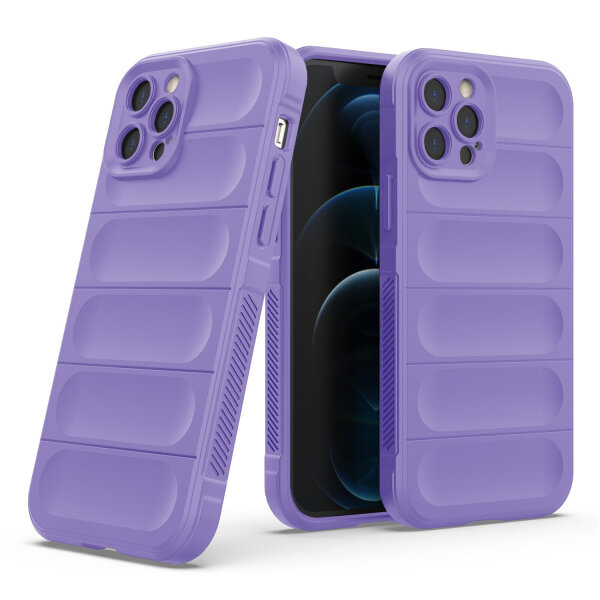 Handyhülle für Apple iPhone 12 Pro – Outdoor Case Lila