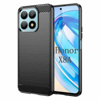Carbon Hülle für Honor X8A Handyhülle Back...