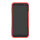 Handy Tasche für Samsung Galaxy Case Panzer Hülle Cover Schutzhülle Etui Bumper Galaxy J6+ Rot