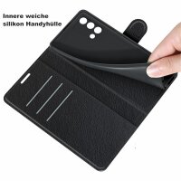 Oppo A74 4G Hülle Handy Tasche Handyhülle Wallet Case Klapptasche Schutz Etui