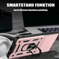 Outdoor Panzer Hülle Xiaomi Redmi 13 /Poco M6 Handyhülle Kameraschutz Ringhalter Rosegold