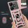 Outdoor Panzer Hülle Xiaomi Redmi 13 /Poco M6 Handyhülle Kameraschutz Ringhalter Rosegold
