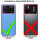 Handyhülle Hülle für Xiaomi POCO M4 Pro 4G, Handy Tasche Schutz Flip Case Schale Grau