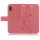 Huawei Handy Tasche Handyhülle Schutz Hülle Blumen Flip Cover Buch Case Etui Huawei Y6 2019 Rosa
