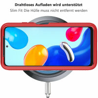Hülle für Xiaomi Redmi Note 11 / 11S, Handy Tasche Silikon Case Cover Bumper TPU