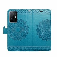 Handy Tasche Xiaomi 11T / 11T Pro Schutzhülle Book Case Flip Cover Etui Hülle BF Blau