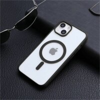 Handyhülle für Apple iPhone 14 – Magnet Case Schwarz