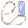 Xiaomi Hülle mit Band Schutzhülle Handykette Silikon Handy Tasche mit Schnur Neu Xiaomi Redmi 9T Beige / Braun