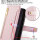 Handykette Samsung Hülle mit Band Handyhülle Kartenfächer PU Leder Umhängetasche Galaxy S22 Ultra Rosa