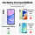 Outdoor Panzer Hülle für Samsung Galaxy A15 mit Kameraschutz Ringhalter Bumper  Rot