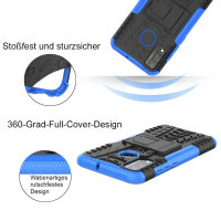 Outdoor Case Panzer Hülle Cover Huawei Handytasche Schutzhülle Handyhülle Handy Blau P Smart 2020
