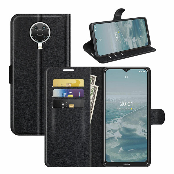 Nokia G10 G20 Hülle Handy Tasche Handyhülle Wallet Case Klapptasche Flip Etui