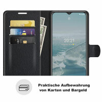 Nokia G10 G20 Hülle Handy Tasche Handyhülle Wallet Case Klapptasche Flip Etui