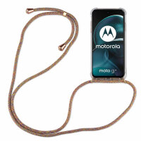 betterfon Handykette für Motorola Moto G14 Handyhülle mit Band Hülle mit Schnur Rainbow