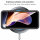 Panzer Hülle Handy Tasche 360 Grad TPU vollschutz mit Integriertem Displayschutz Xiaomi Redmi Note 11 Pro+