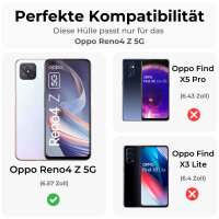 Oppo Reno4 Z 5G Hülle Handy Tasche Flip Cover Wallet...