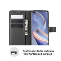 Oppo Reno4 Z 5G Hülle Handy Tasche Flip Cover Wallet Case Schutzhülle Etui Neu