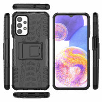Hülle für Samsung Galaxy A23 5G Schutzhülle Handyhülle Tasche Case Schale TPU Schwarz