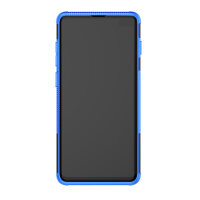 Handy Tasche für Samsung Galaxy Case Panzer Hülle Cover Schutzhülle Etui Bumper Galaxy S10+ SM-G975 Blau