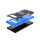 Handy Tasche für Samsung Galaxy Case Panzer Hülle Cover Schutzhülle Etui Bumper Galaxy S10+ SM-G975 Blau