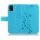 Handy Tasche ZTE Blade Hülle Schutzhülle Klapphülle Flip Case Buchhülle Etui TPU Blade V30 Vita Blau