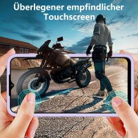 360° Grad Hülle für Samsung Galaxy A13 4G vollschutz Integriertem Displayschutz Lila