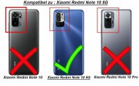 Xiaomi, Handy Tasche Handyhülle Schutzhülle Hülle Flipcase Klapphülle Etui Case Xiaomi Redmi Note 10 5G Schwarz