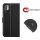 Xiaomi, Handy Tasche Handyhülle Schutzhülle Hülle Flipcase Klapphülle Etui Case Xiaomi Redmi Note 10 5G Schwarz
