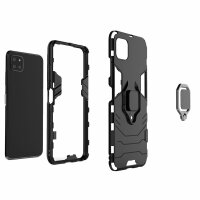 Hülle für Samsung Galaxy A22 5G, Schutzhülle Handy Tasche Ring Case Silikon TPU