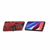 Handyhülle für Xiaomi 12 / 12X - Ring Panzer Cover Rot