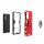 Handyhülle für Xiaomi 12 / 12X - Ring Panzer Cover Rot