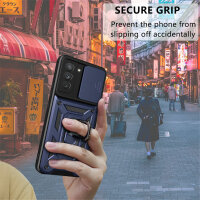 Handyhülle Für Samsung S21 FE Handy Tasche Hülle Outdoor Case TPU Silikon Bumper