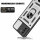 Outdoor Panzer Hülle Nokia G11 G21 Handyhülle mit Slide Kameraschutz Ringhalter Silber
