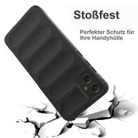 Hülle für Samsung A14 A34 A54 S23 FE S24 Handyhülle Outdoor Case Cover Bumper Schwarz Galaxy A54 5G