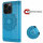 Handyhülle für Apple iPhone 14 Pro – Mandala Case Blau
