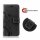Handy Tasche ZTE Blade Hülle Schutzhülle Klapphülle Flip Case Buchhülle Etui TPU Blade A51 Schwarz