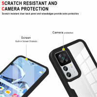 Handy Tasche für Xiaomi 12T/12T Pro 360° Grad Handyhülle mit Displayschutz