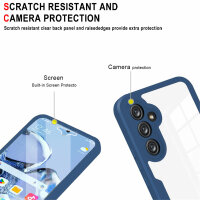 360° Grad Hülle für Samsung Galaxy A05s Handyhülle mit Integriertem Displayschut Blau