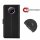 Xiaomi, Handy Tasche Handyhülle Schutzhülle Hülle Flipcase Klapphülle Etui Case Xiaomi Redmi Note 9T Schwarz