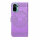 Schutz Hülle Xiaomi Redmi Note 10 Handy Tasche Flip Case Etui Schale TPU Wallet Lila