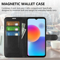 ZTE Blade A52 Handy Tasche Hülle Handyhülle Wallet Case Schutz Schale Etui