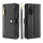 Handykette Xiaomi Hülle mit Band Handyhülle Kartenfächer PU Leder Umhängetasche Redmi Note 11 / 11S 4G Schwarz