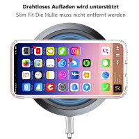 Iphone hülle Handy Tasche Acrylglas Schutzhülle Bumper Back Cover Case Silikon iPhone XR