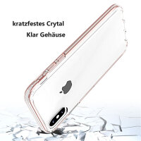 Iphone hülle Handy Tasche Acrylglas Schutzhülle Bumper Back Cover Case Silikon iPhone XR