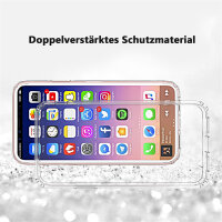 Iphone hülle Handy Tasche Acrylglas Schutzhülle Bumper Back Cover Case Silikon iPhone XR