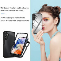 360 Grad Hülle mit eingebautem Displayschutz für Samsung Galaxy A15 Handyhülle