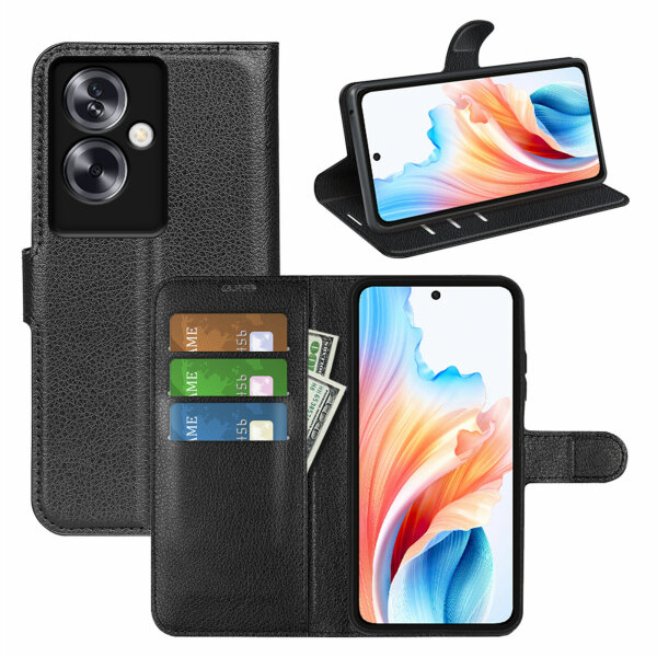 Hülle für Oppo A79 5G Handyhülle Klapphülle Schutzhülle Etui mit Kartenfächern