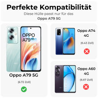 Hülle für Oppo A79 5G Handyhülle Klapphülle Schutzhülle Etui mit Kartenfächern