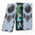 Hülle Xiaomi Redmi A3 Handyhülle Stoßfest 360° Drehbarer Ring Case Back Cover Türkis
